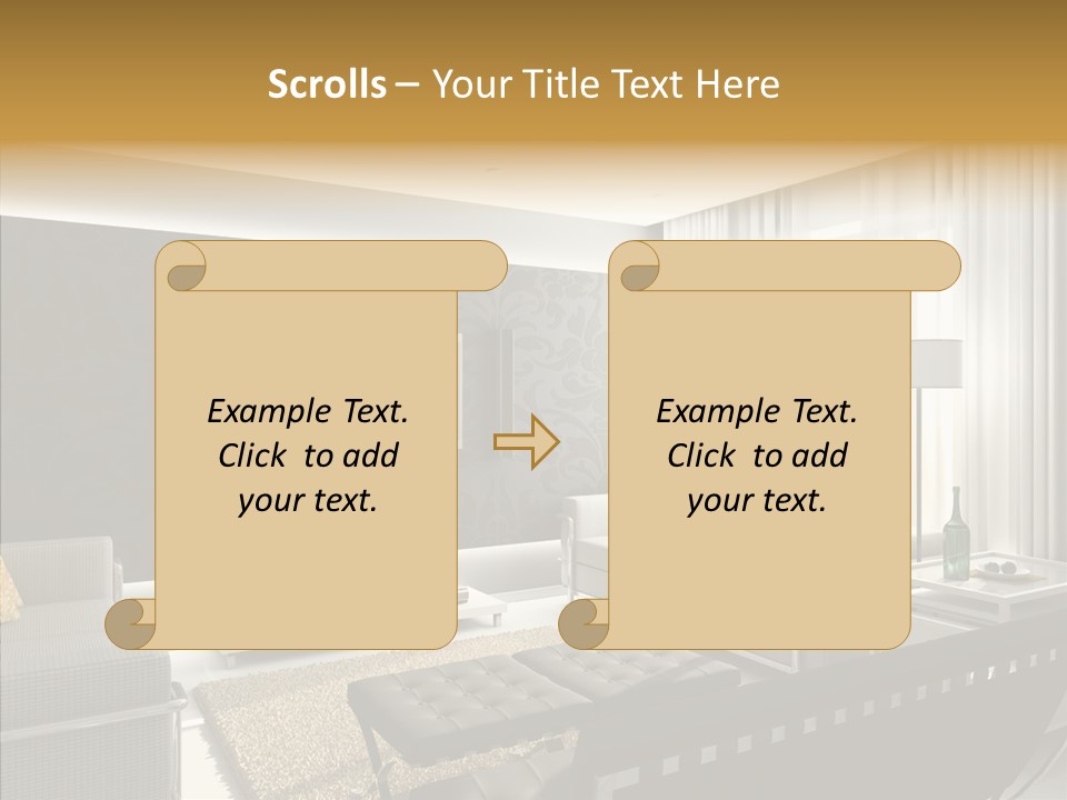 Residential Home Mansion PowerPoint Template