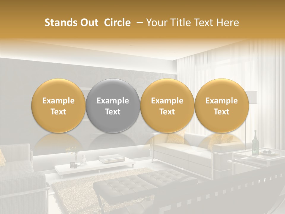 Residential Home Mansion PowerPoint Template