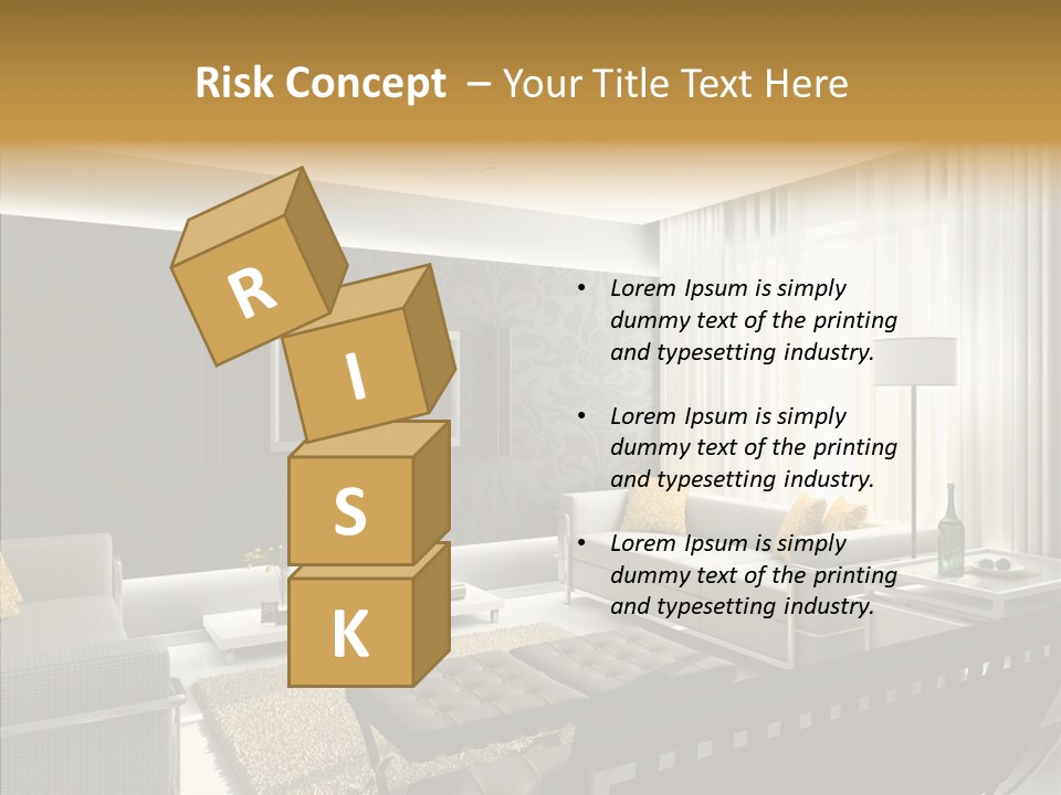 Residential Home Mansion PowerPoint Template