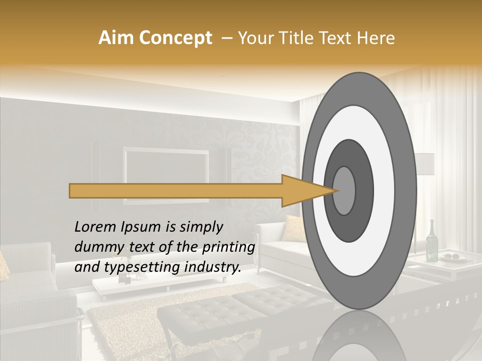 Residential Home Mansion PowerPoint Template