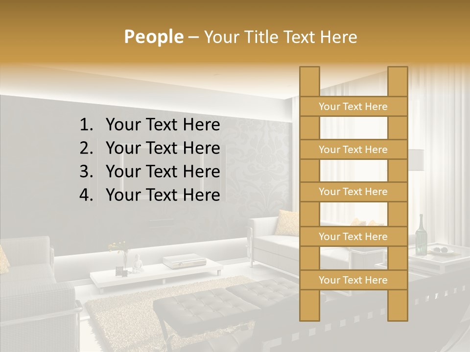 Residential Home Mansion PowerPoint Template