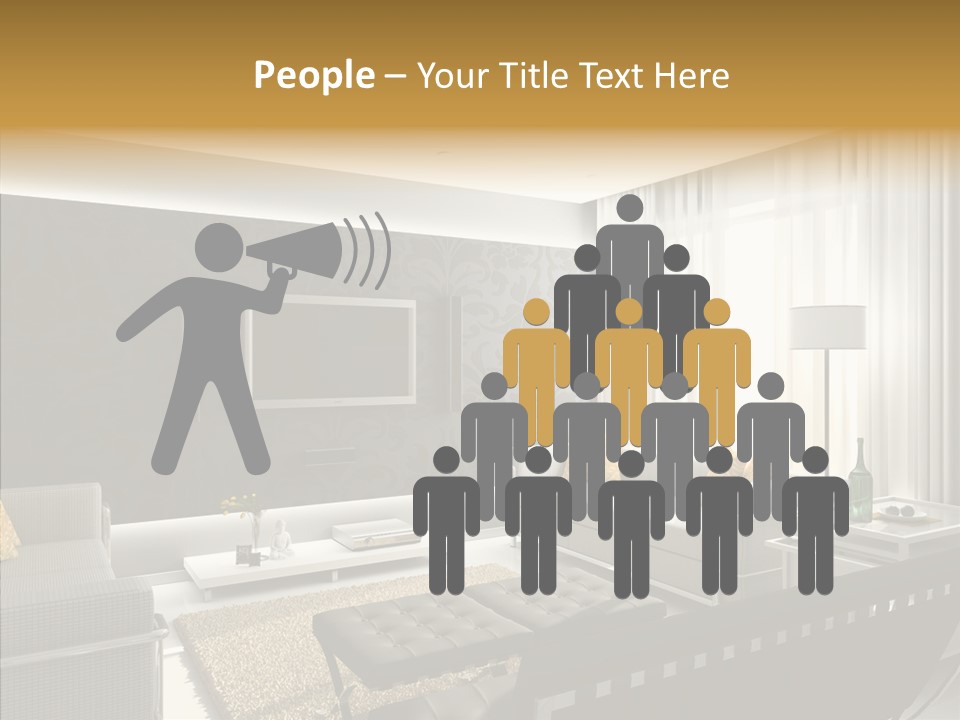 Residential Home Mansion PowerPoint Template