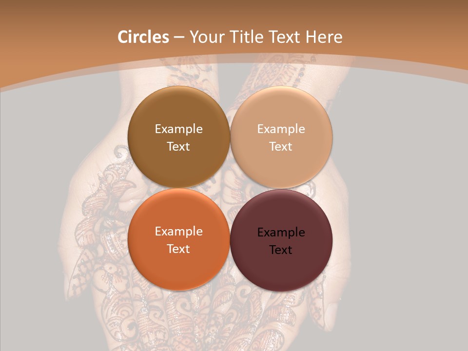 Mehandi Colorant Special PowerPoint Template