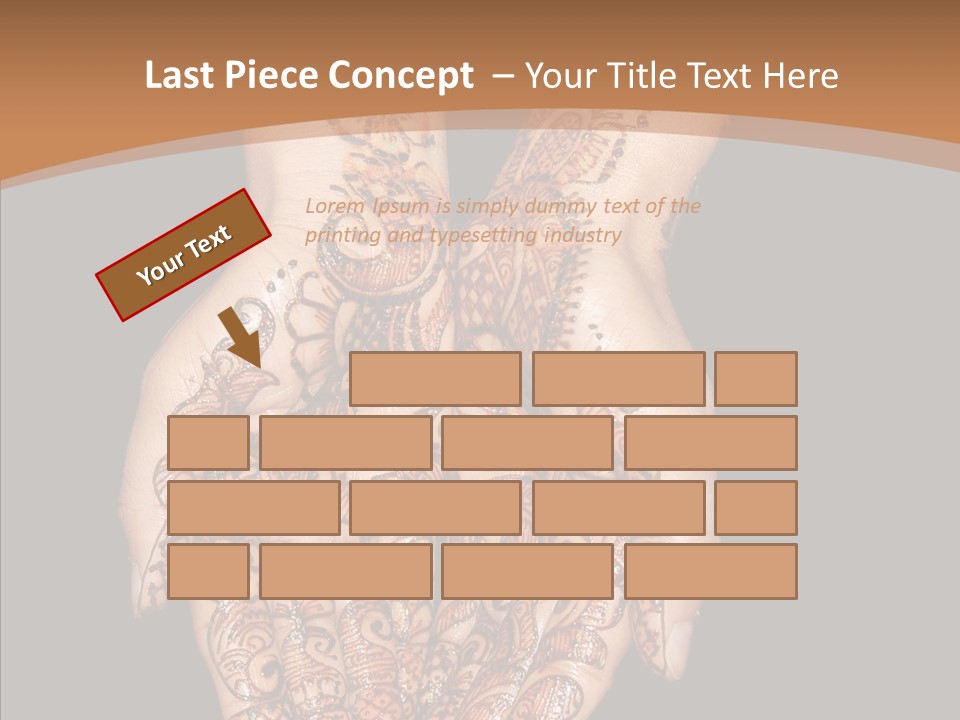 Mehandi Colorant Special PowerPoint Template