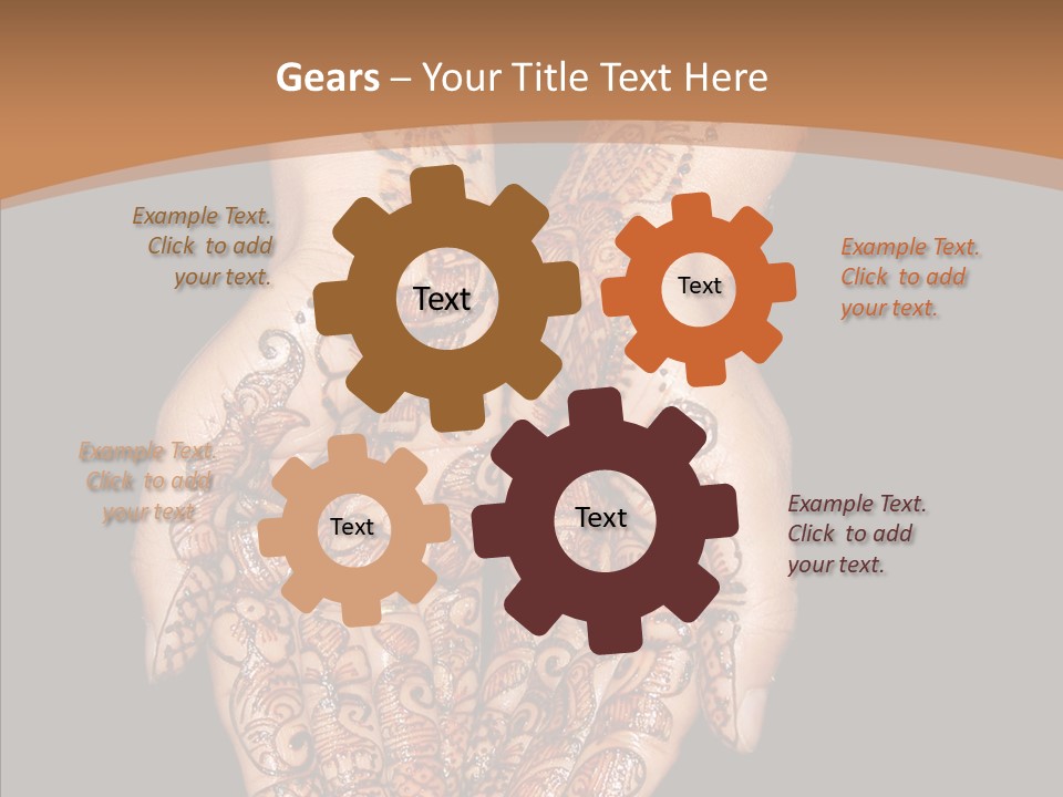 Mehandi Colorant Special PowerPoint Template