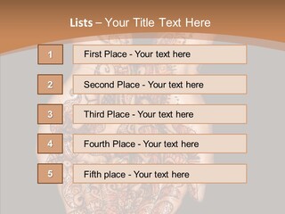 Mehandi Colorant Special PowerPoint Template