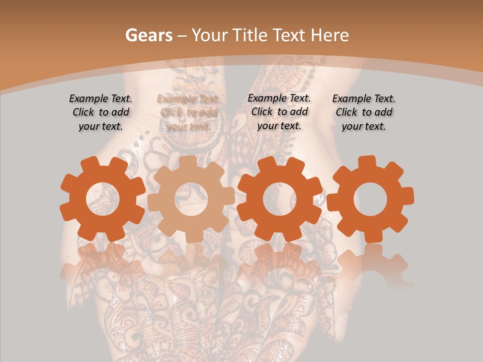 Mehandi Colorant Special PowerPoint Template