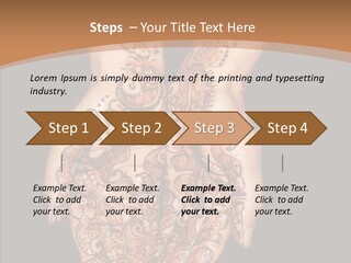 Mehandi Colorant Special PowerPoint Template