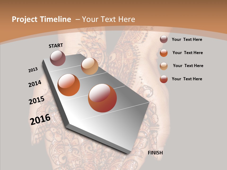 Mehandi Colorant Special PowerPoint Template