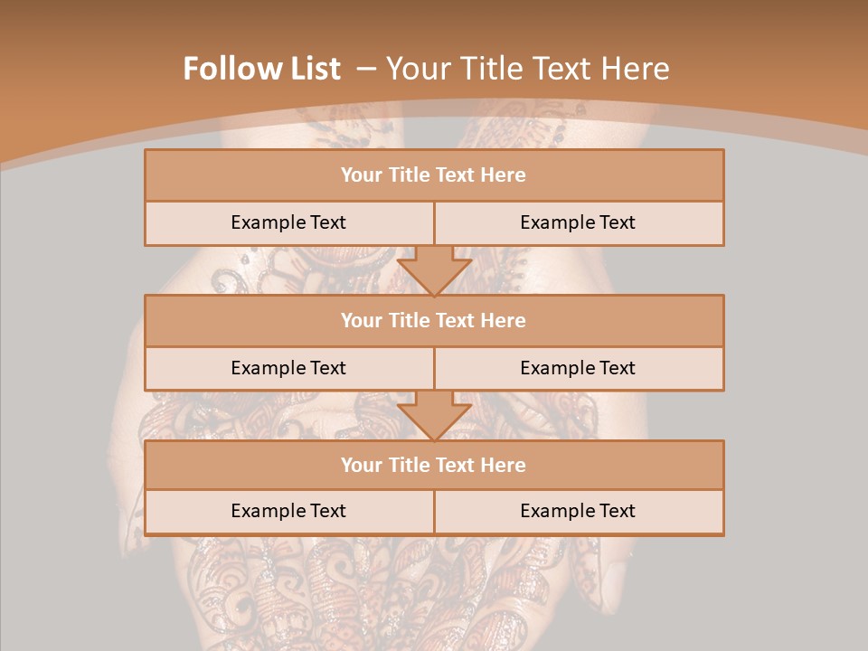Mehandi Colorant Special PowerPoint Template
