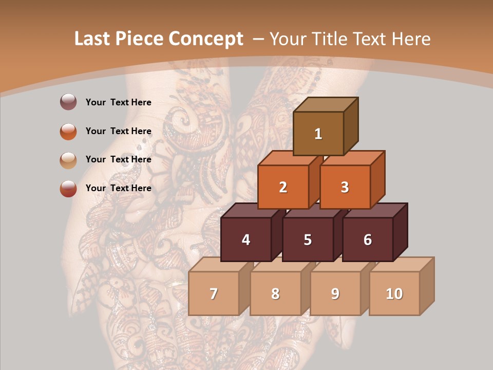 Mehandi Colorant Special PowerPoint Template