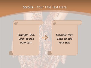 Mehandi Colorant Special PowerPoint Template