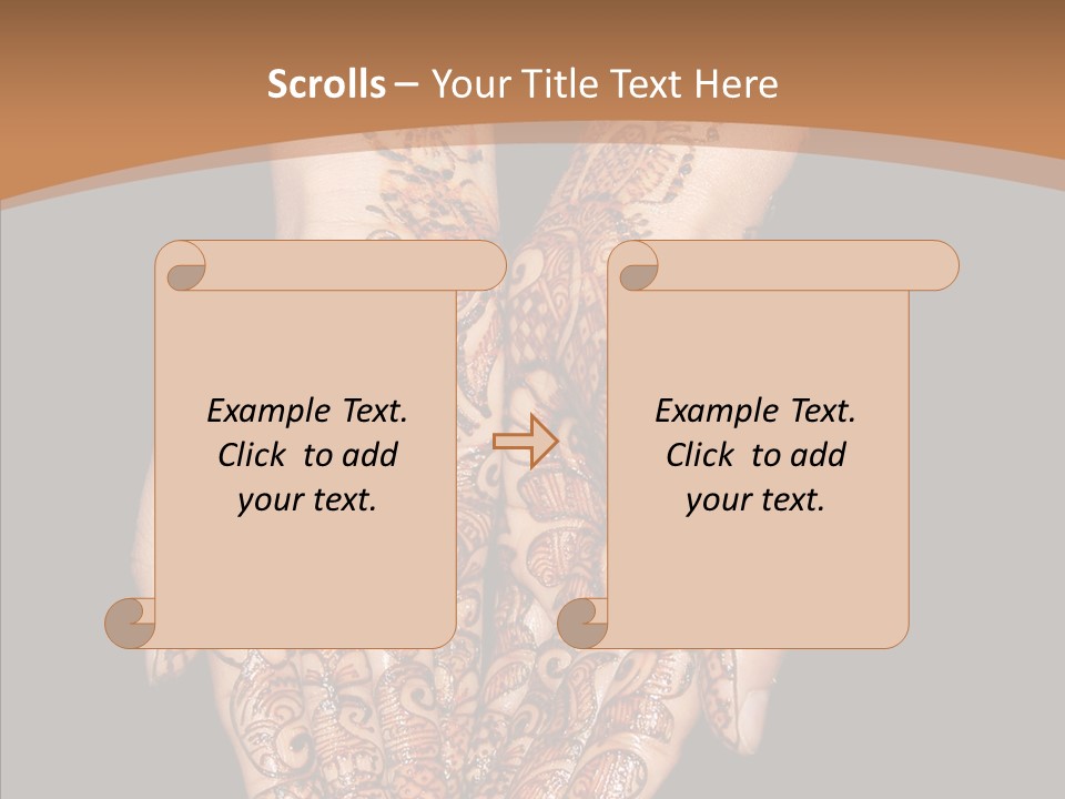 Mehandi Colorant Special PowerPoint Template