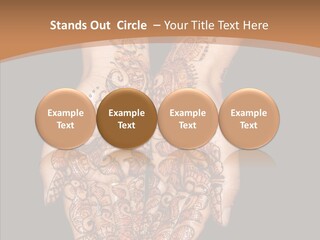 Mehandi Colorant Special PowerPoint Template
