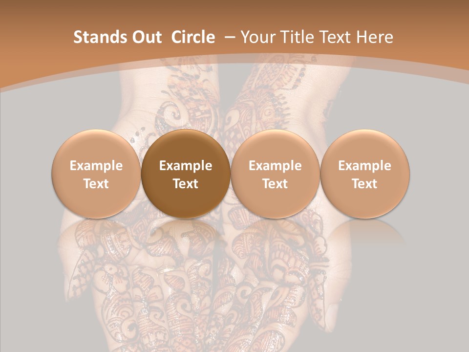 Mehandi Colorant Special PowerPoint Template