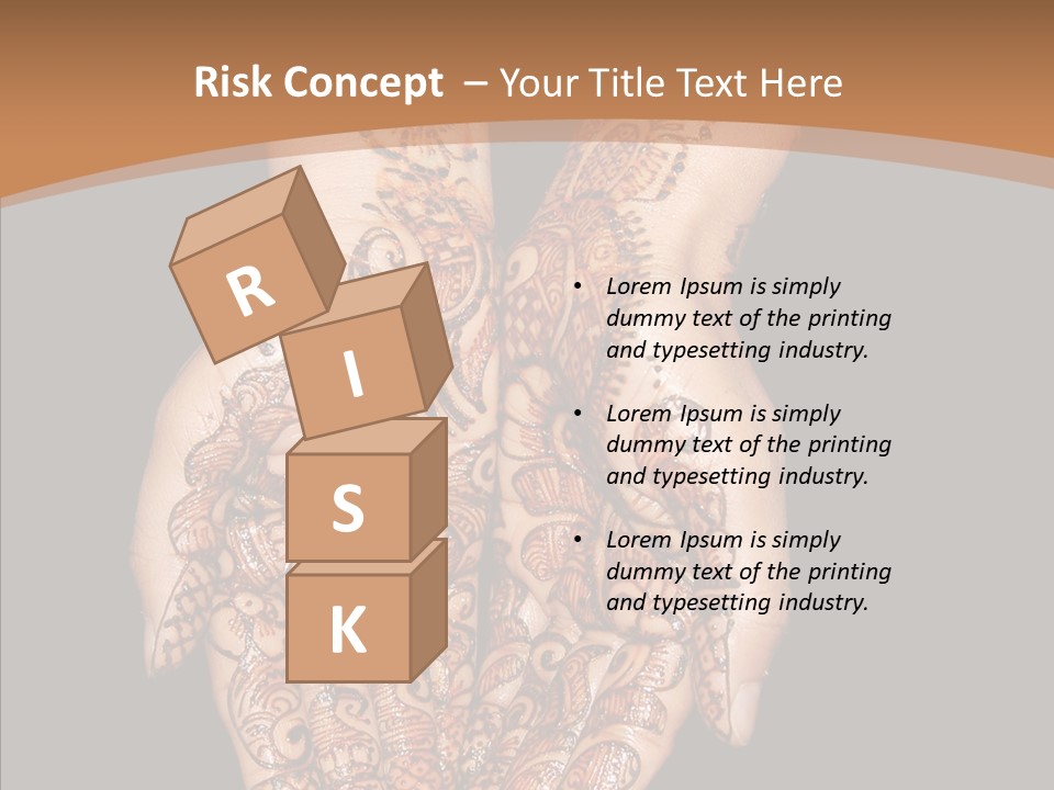 Mehandi Colorant Special PowerPoint Template