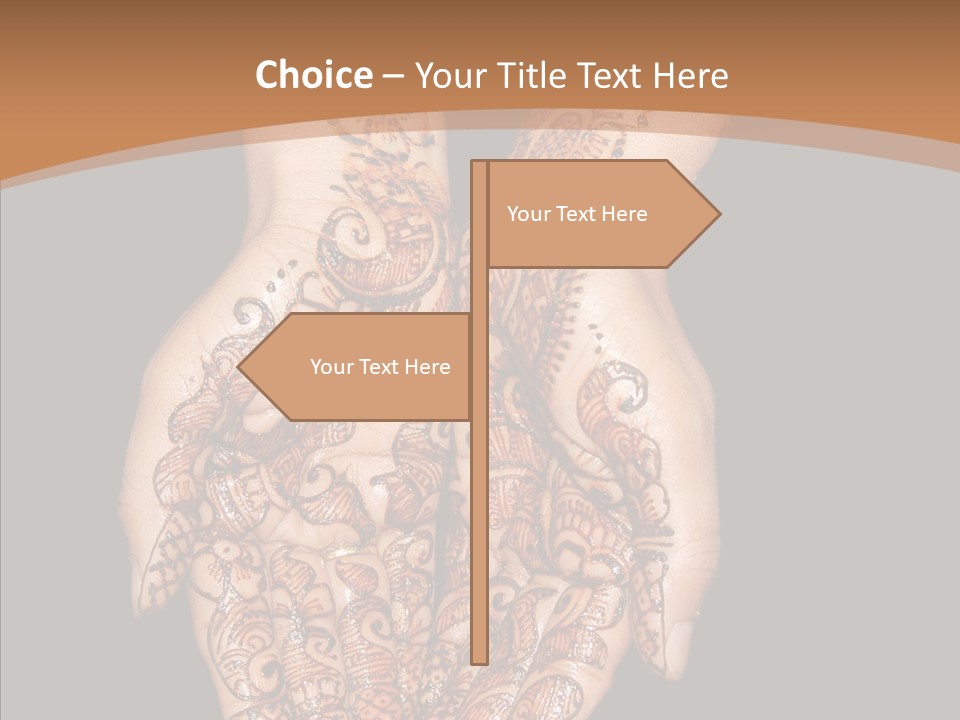 Mehandi Colorant Special PowerPoint Template