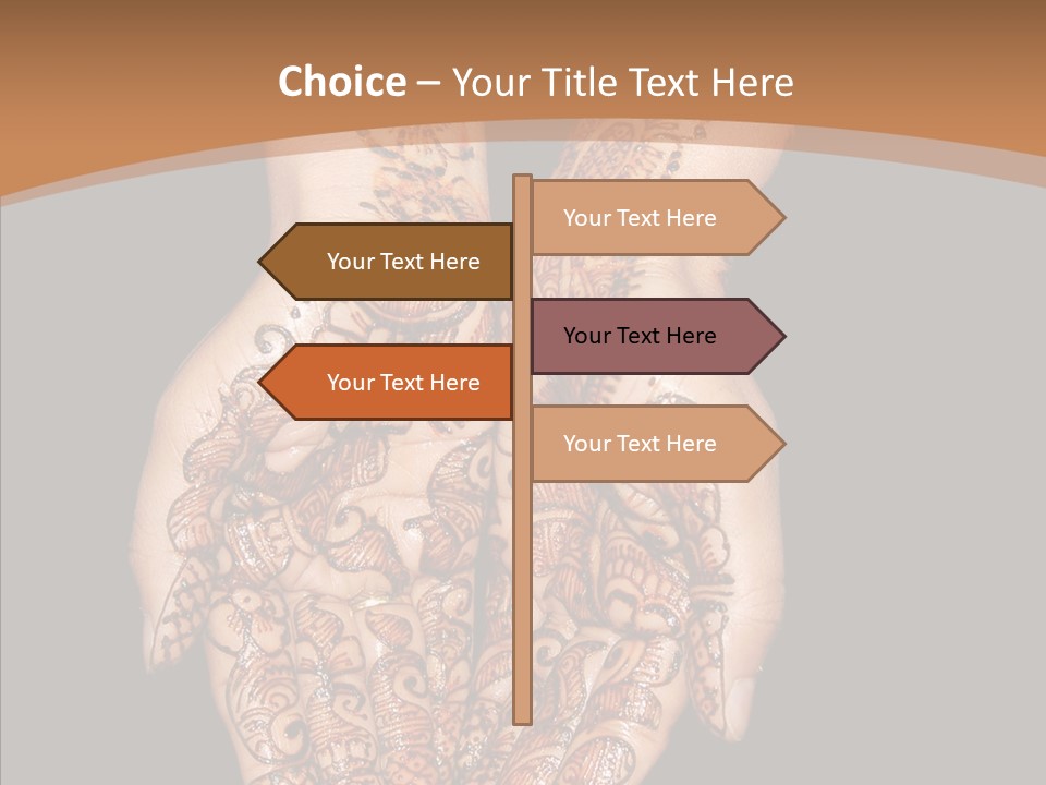 Mehandi Colorant Special PowerPoint Template