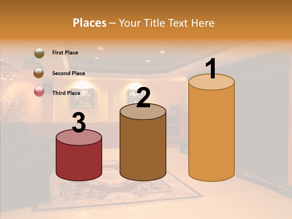 Curtain Brown Entertainment PowerPoint Template