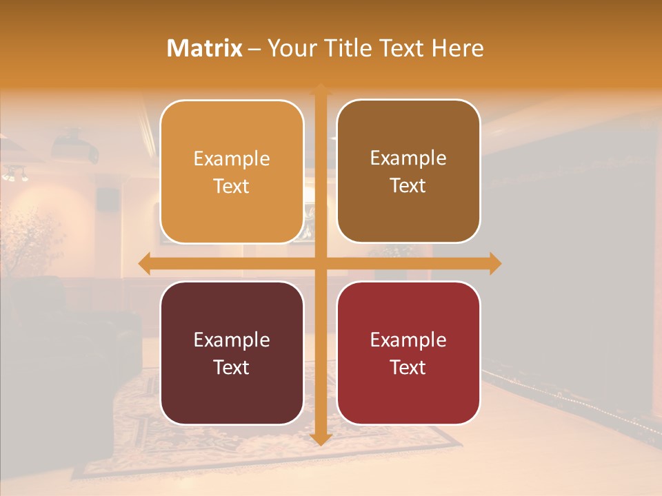 Curtain Brown Entertainment PowerPoint Template