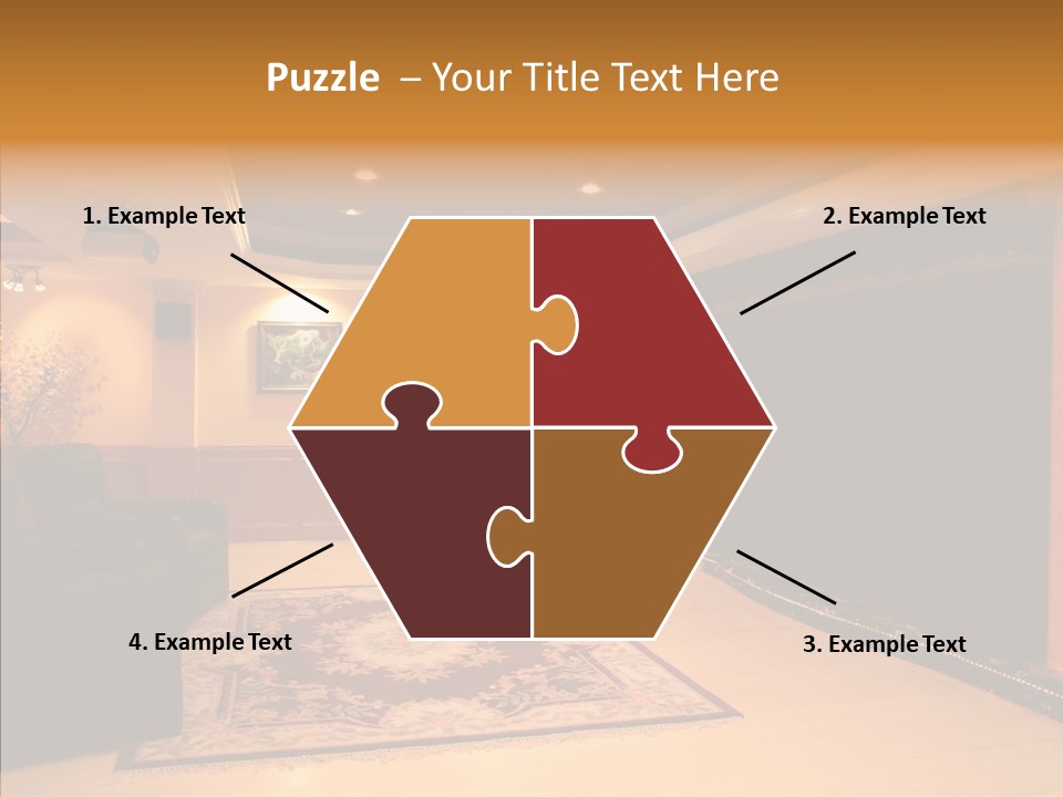 Curtain Brown Entertainment PowerPoint Template