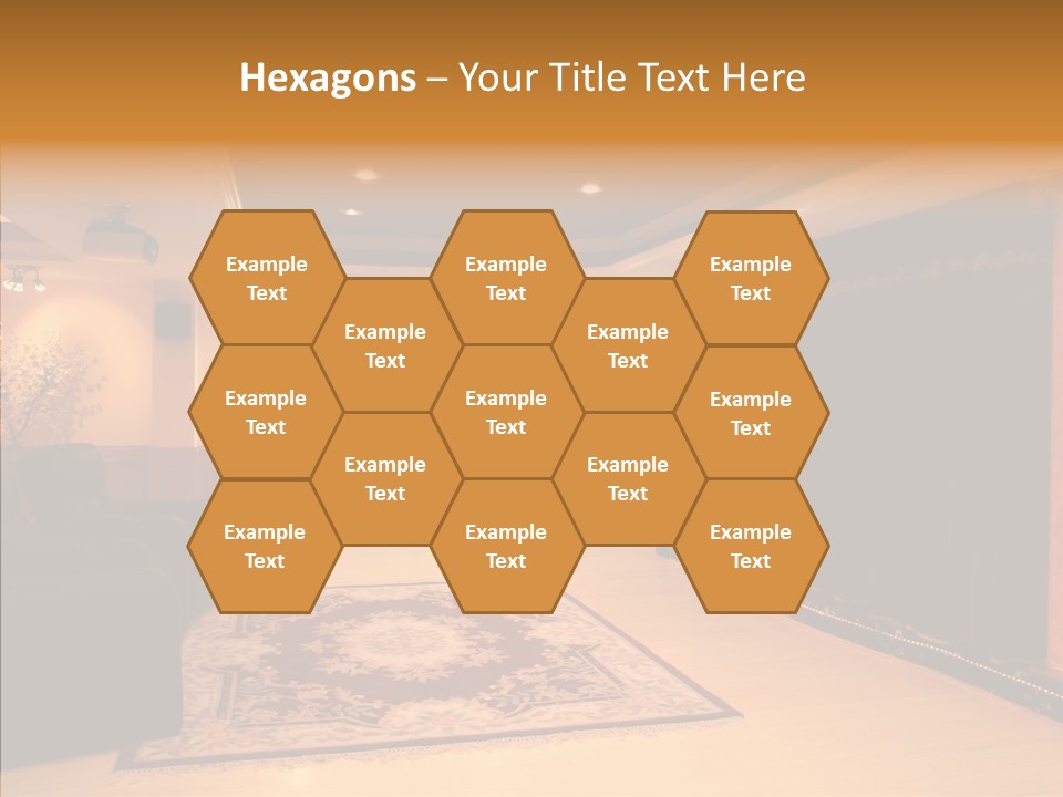 Curtain Brown Entertainment PowerPoint Template