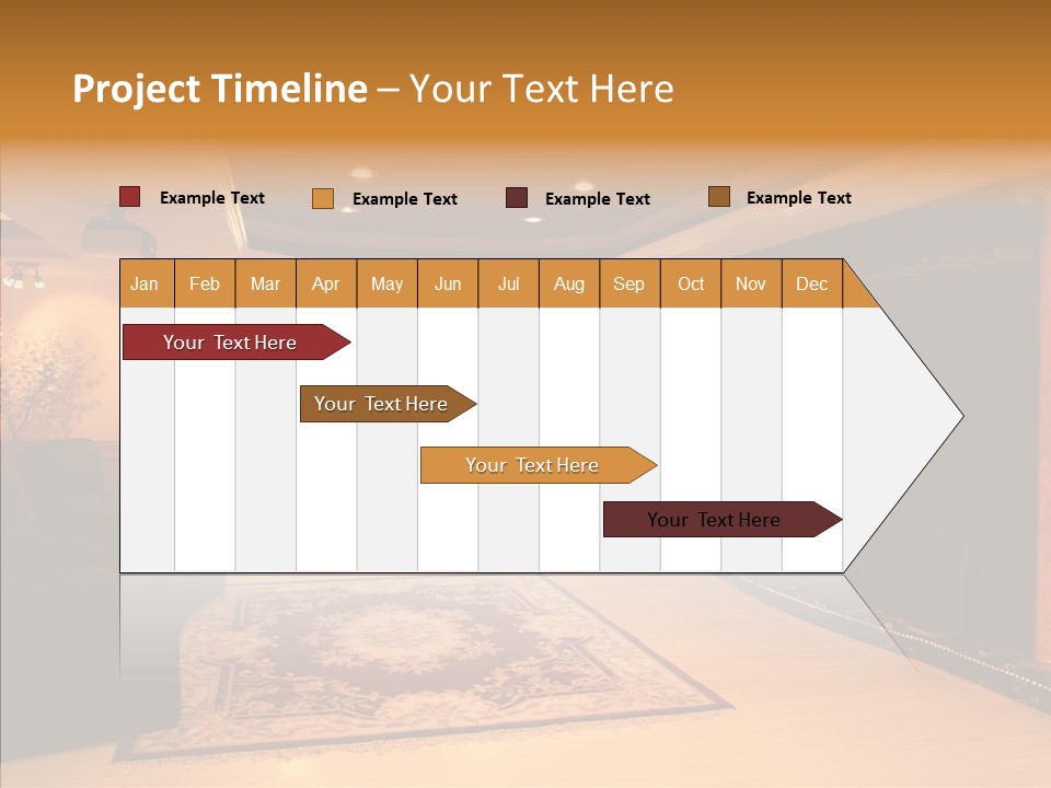 Curtain Brown Entertainment PowerPoint Template