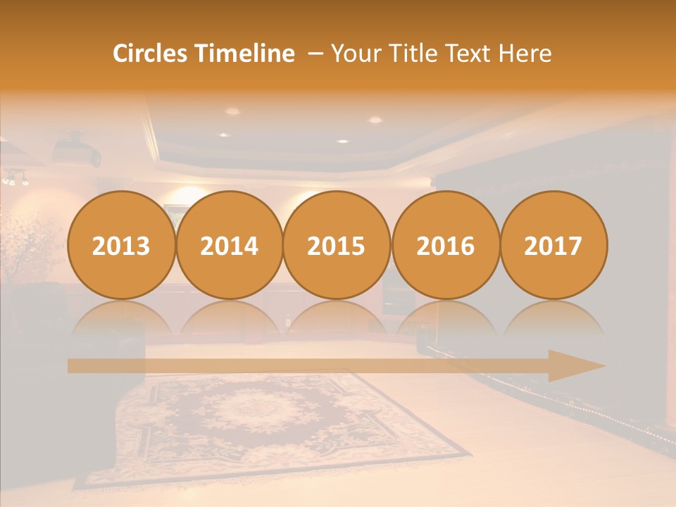 Curtain Brown Entertainment PowerPoint Template