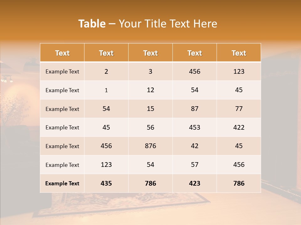 Curtain Brown Entertainment PowerPoint Template