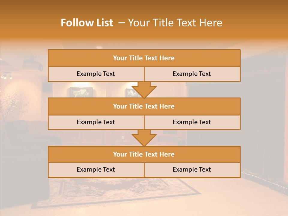 Curtain Brown Entertainment PowerPoint Template