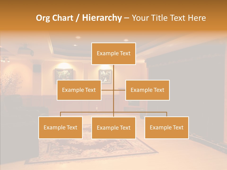 Curtain Brown Entertainment PowerPoint Template