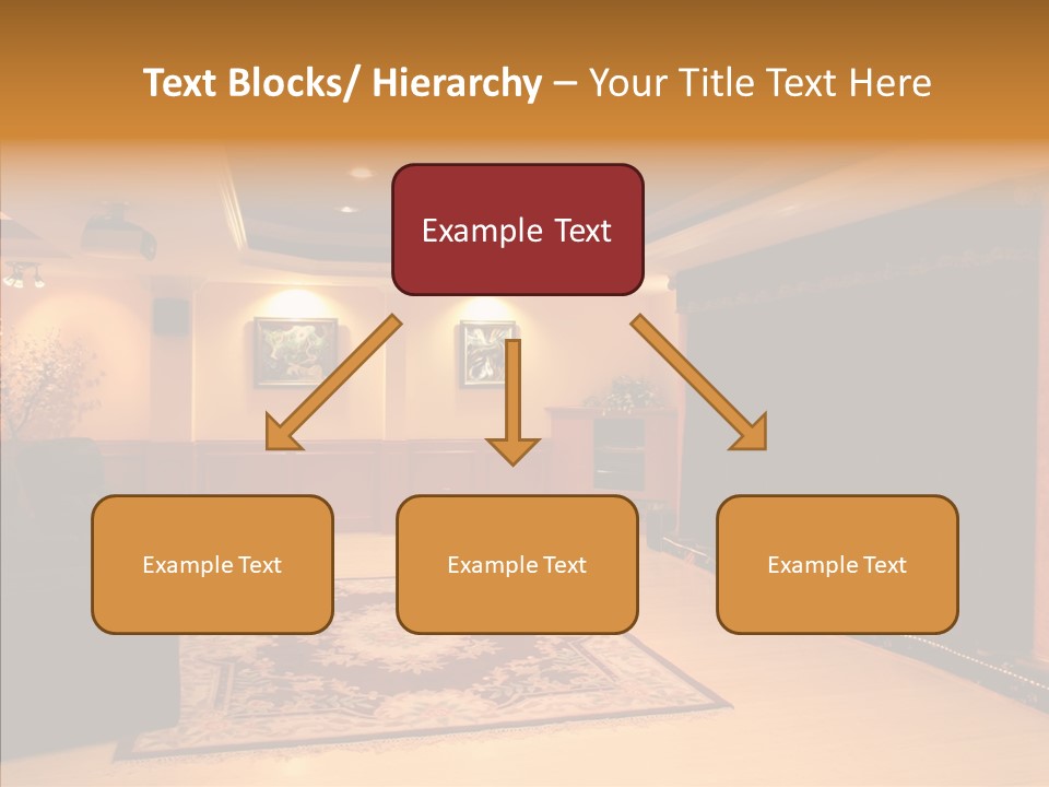 Curtain Brown Entertainment PowerPoint Template