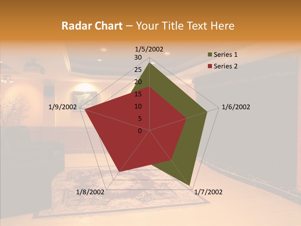 Curtain Brown Entertainment PowerPoint Template