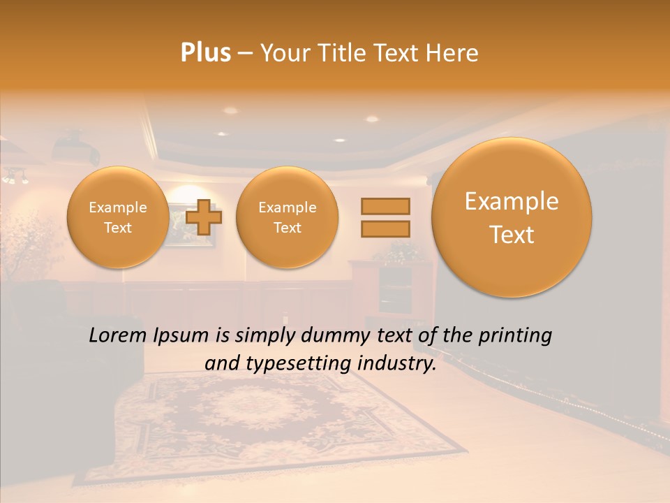 Curtain Brown Entertainment PowerPoint Template
