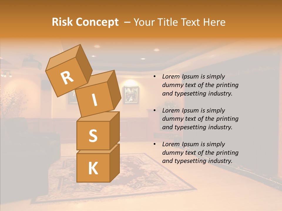 Curtain Brown Entertainment PowerPoint Template