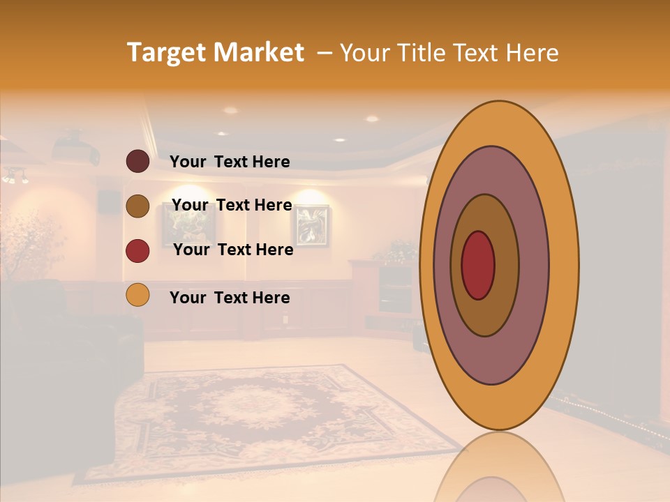 Curtain Brown Entertainment PowerPoint Template