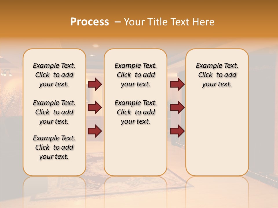 Curtain Brown Entertainment PowerPoint Template