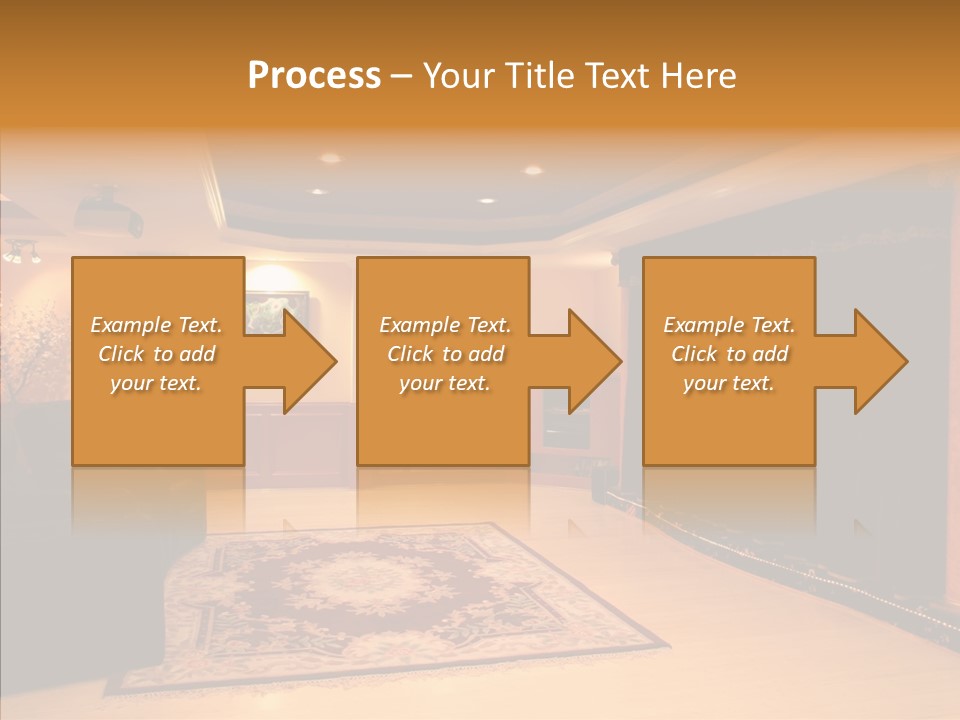 Curtain Brown Entertainment PowerPoint Template