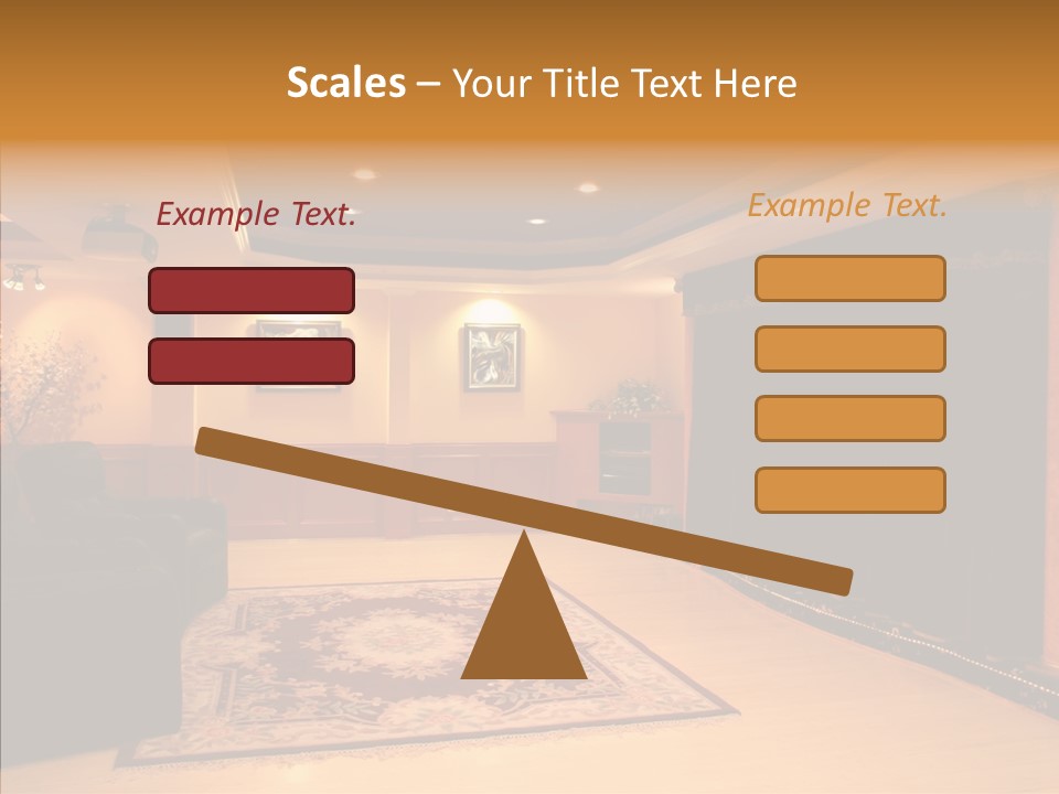 Curtain Brown Entertainment PowerPoint Template