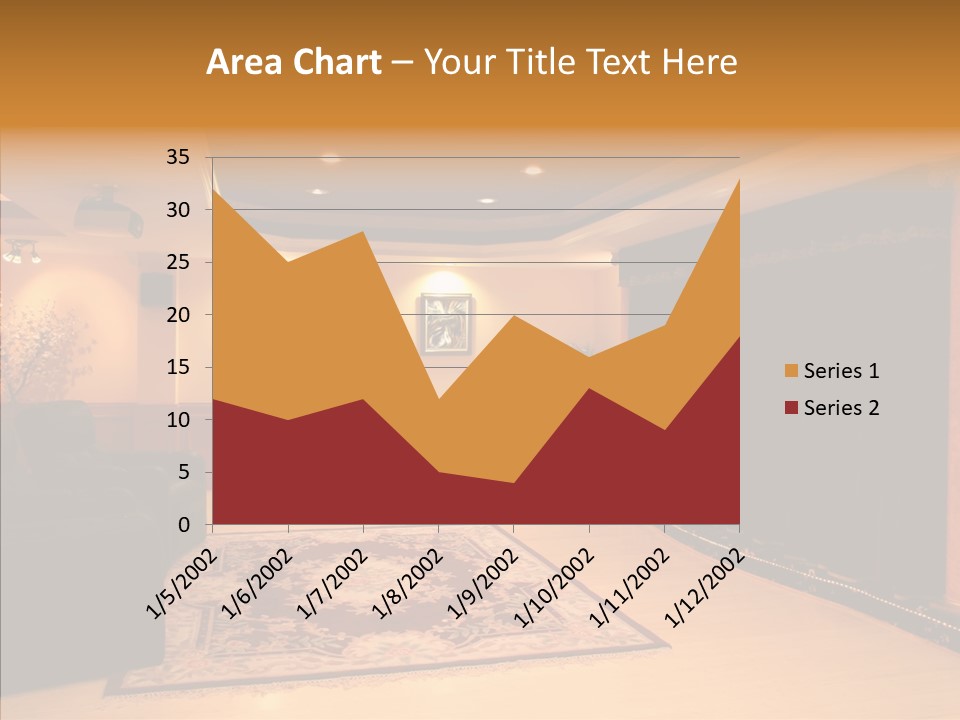 Curtain Brown Entertainment PowerPoint Template