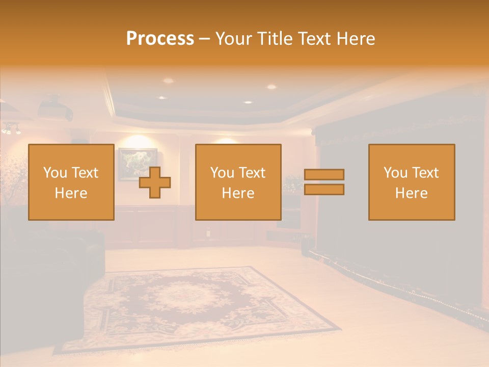 Curtain Brown Entertainment PowerPoint Template