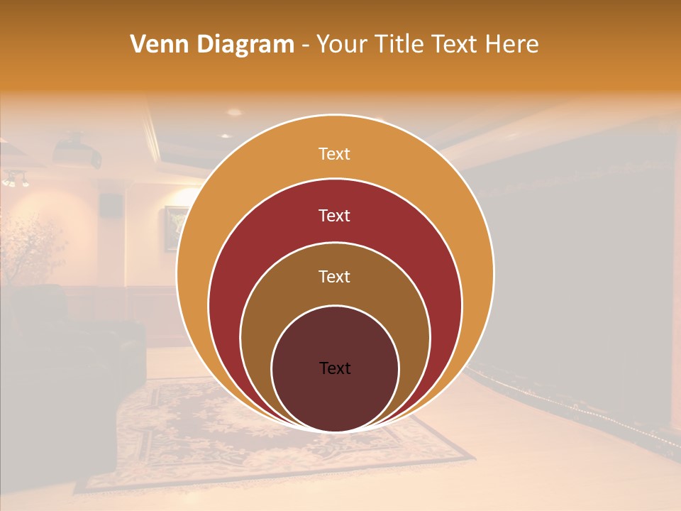 Curtain Brown Entertainment PowerPoint Template