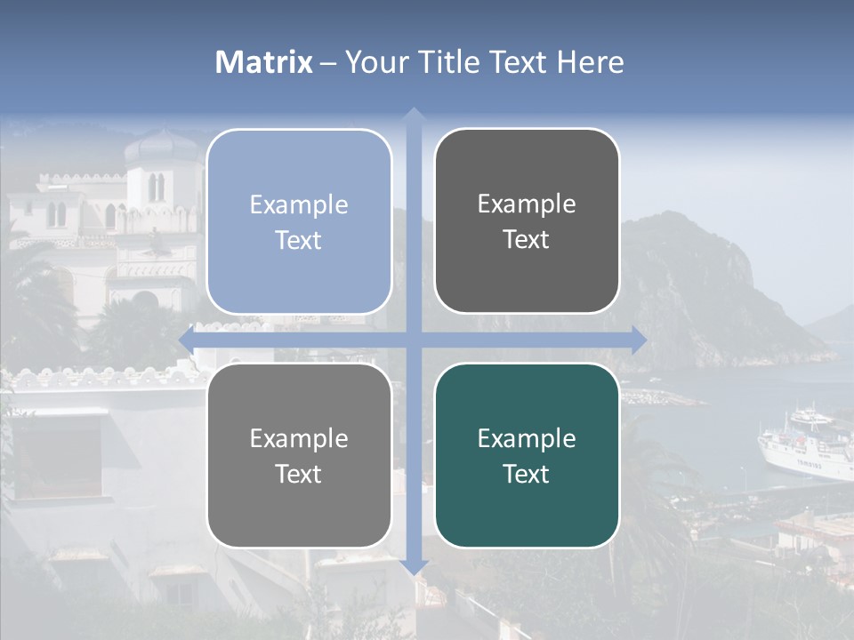 Sea Ocean Italian PowerPoint Template