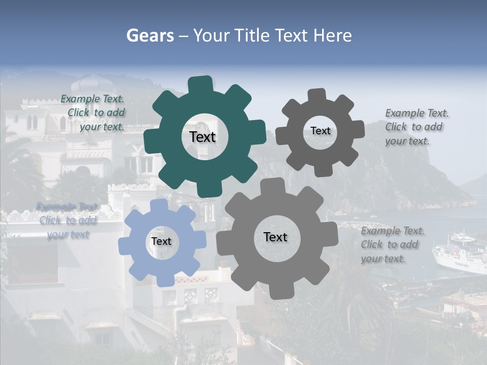 Sea Ocean Italian PowerPoint Template