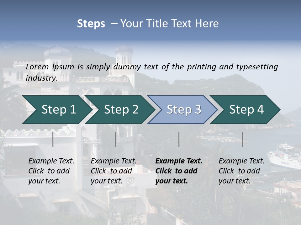 Sea Ocean Italian PowerPoint Template