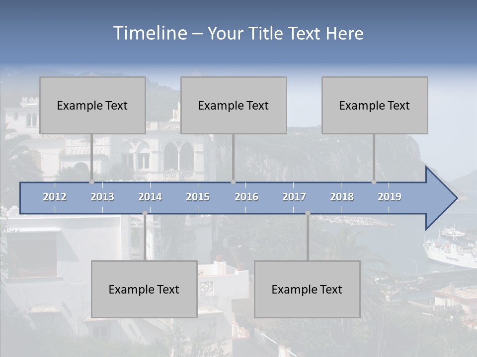 Sea Ocean Italian PowerPoint Template