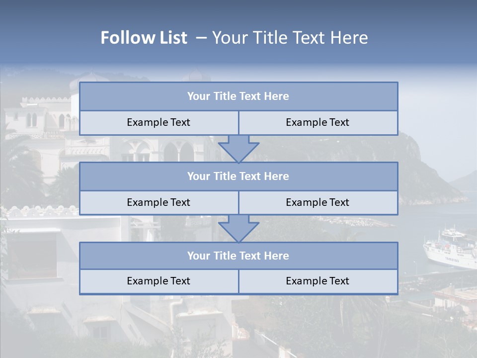 Sea Ocean Italian PowerPoint Template