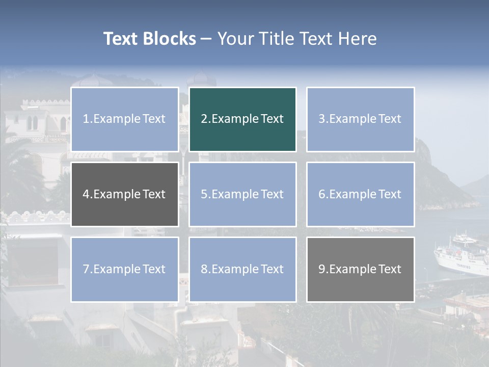 Sea Ocean Italian PowerPoint Template