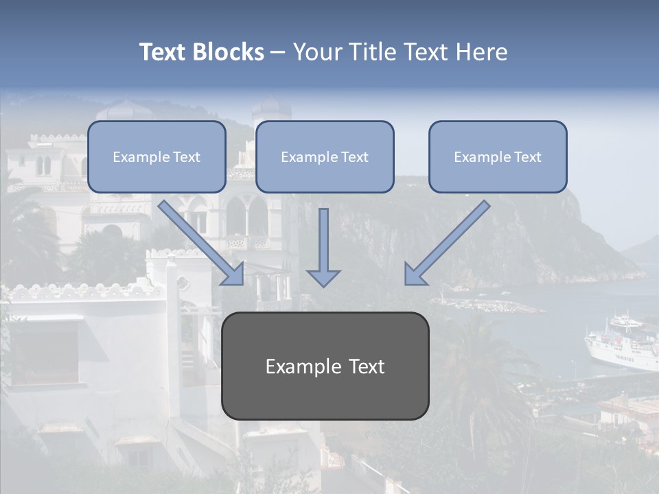 Sea Ocean Italian PowerPoint Template