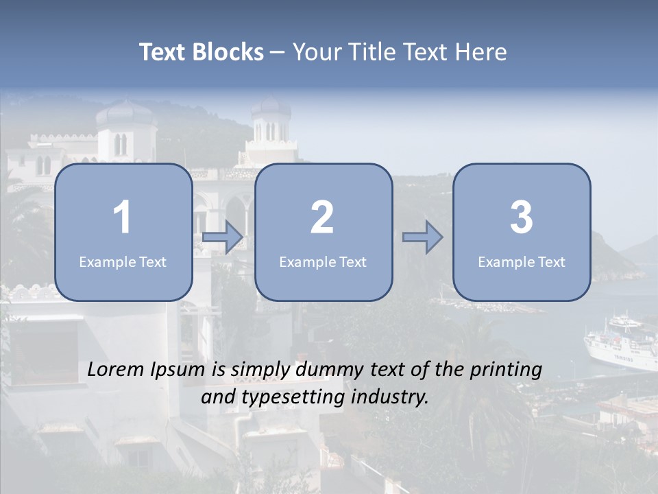 Sea Ocean Italian PowerPoint Template
